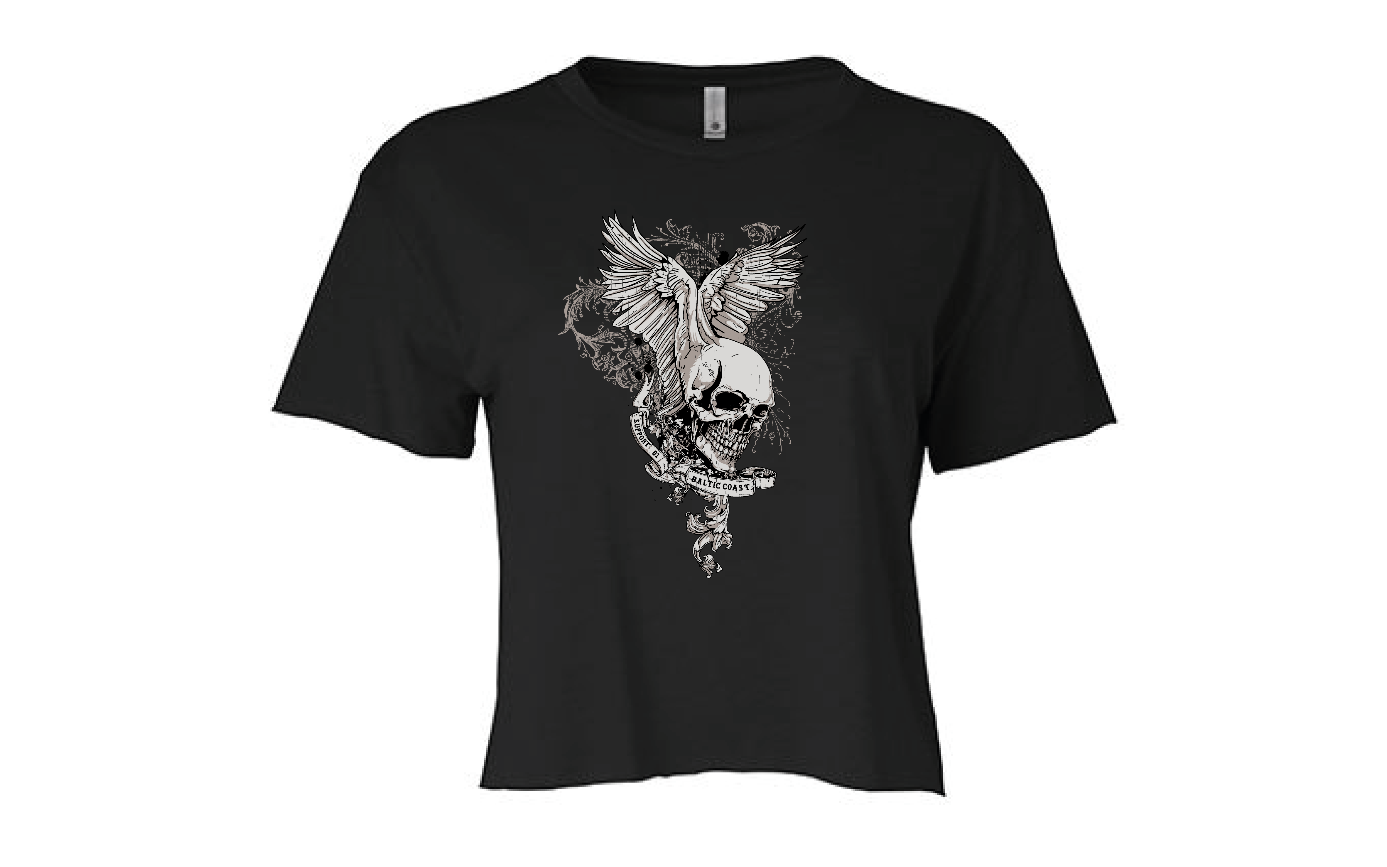 Cropped Damen Skull Cropped Damen Skull