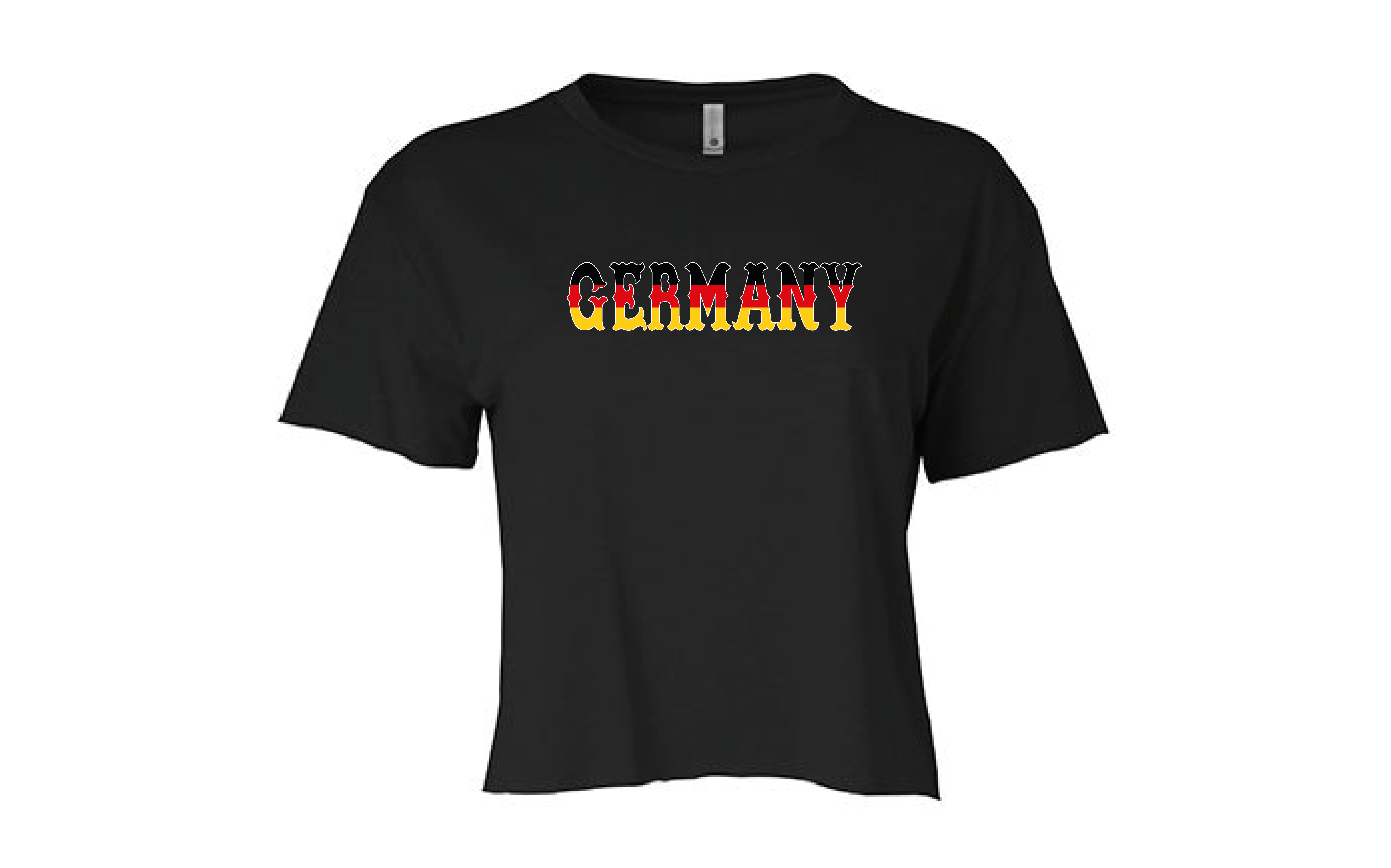 Ländershirt Cropped Damen Germany Ländershirt Cropped Damen Germany