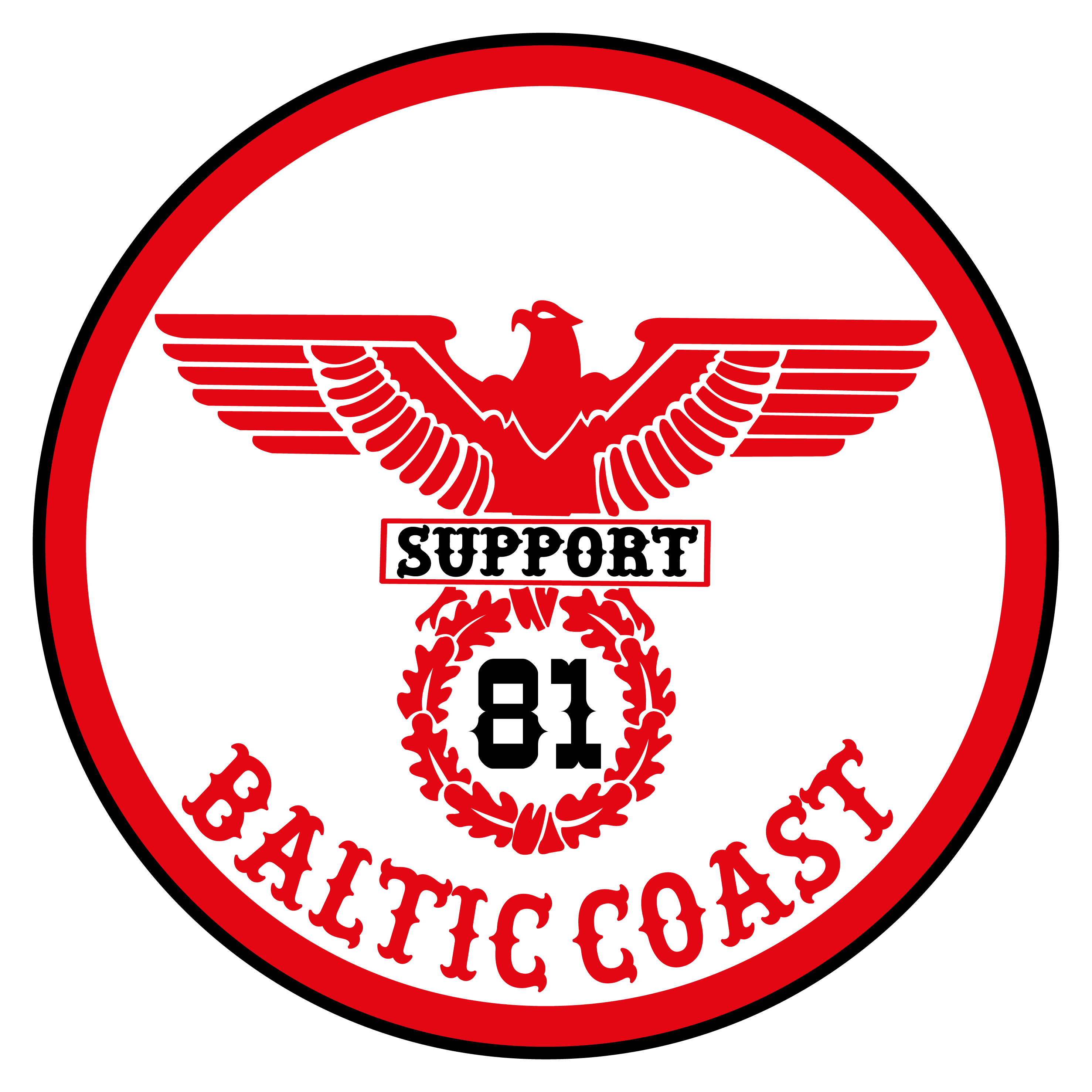 Aufnäher Adler Rot Aufnäher Adler Rot