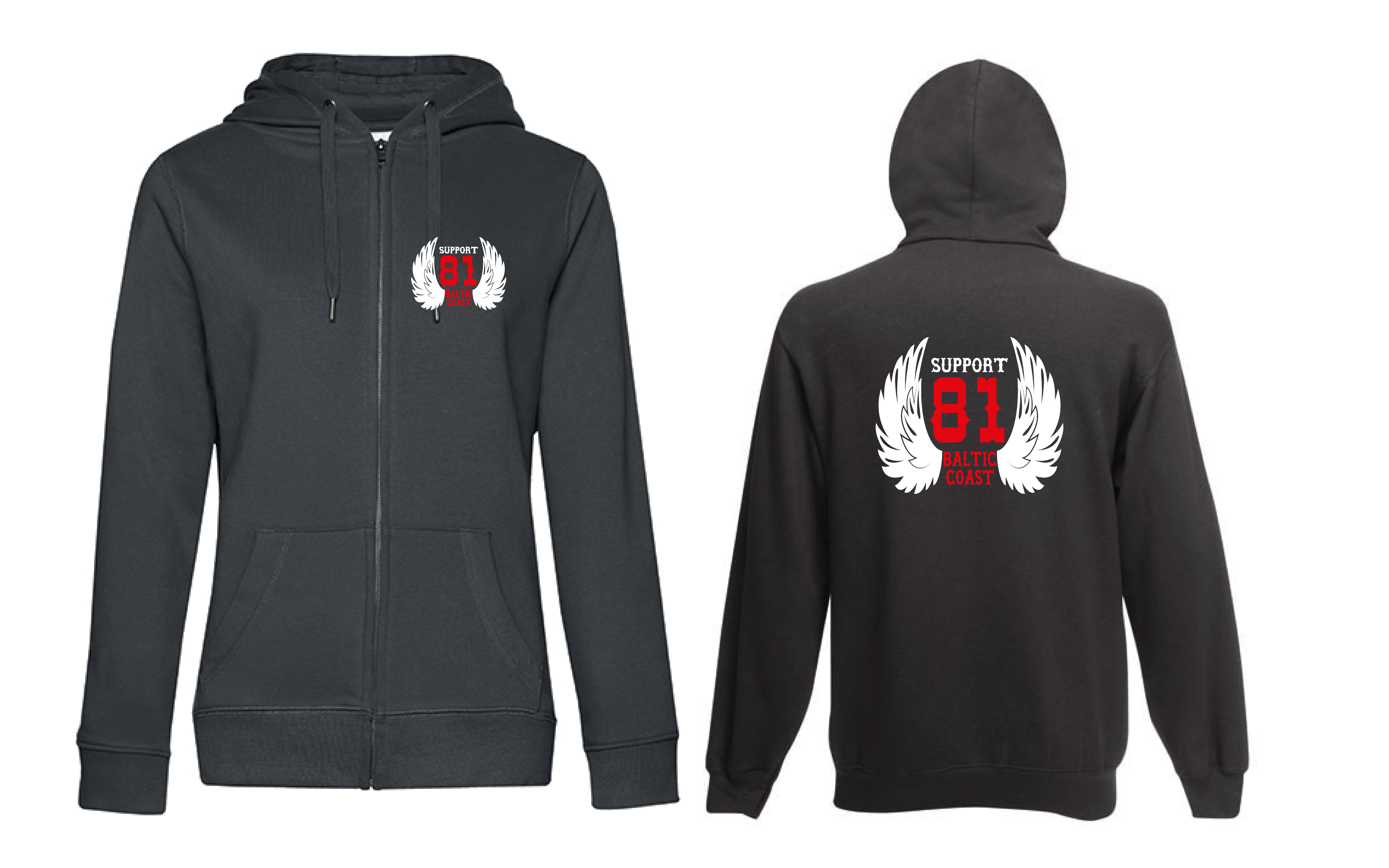 Kapuzenjacke Damen Flügel Kapuzenjacke Damen Flügel