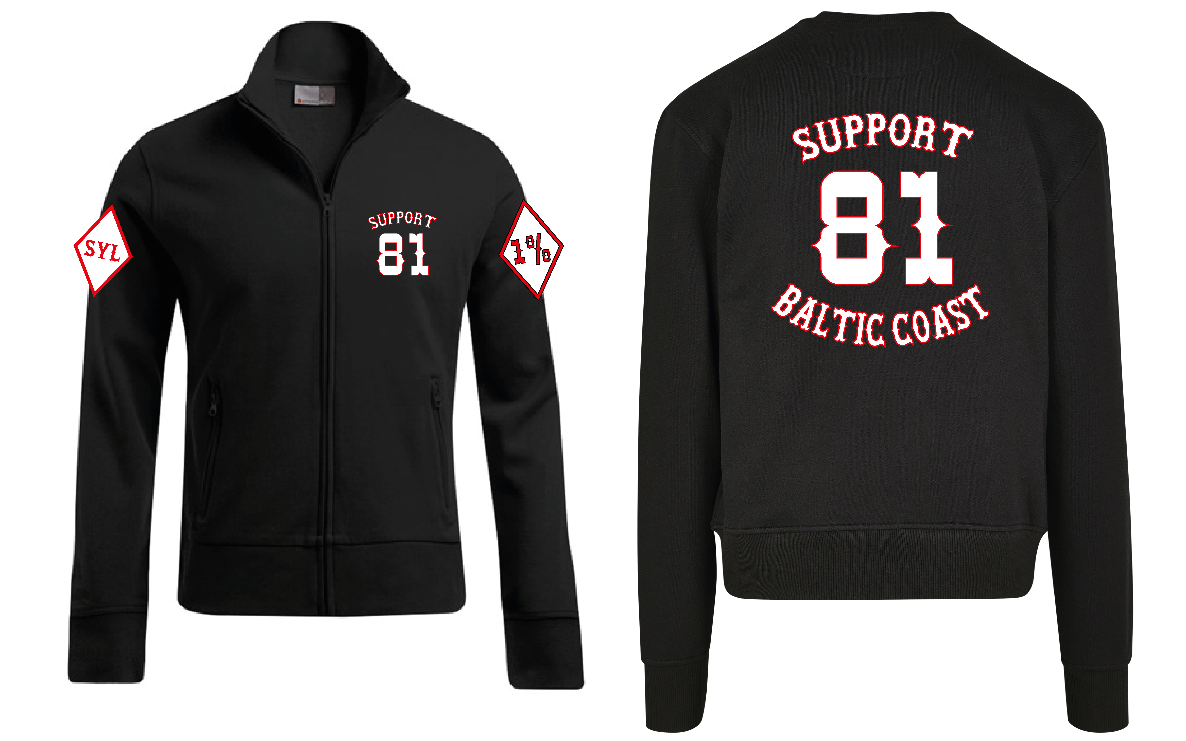 Zipjacke Support Zipjacke Support