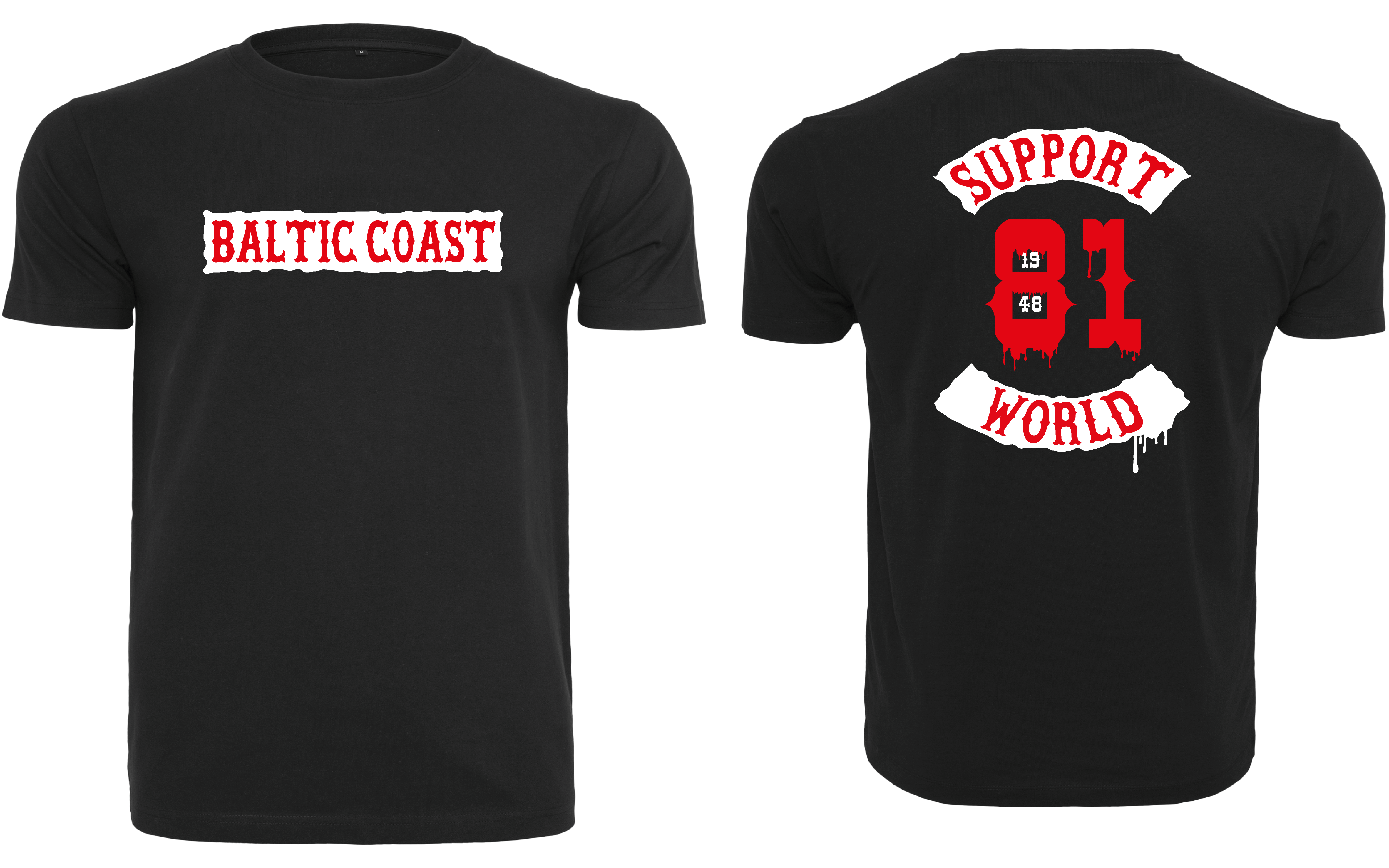 T-Shirt Funktion Support World