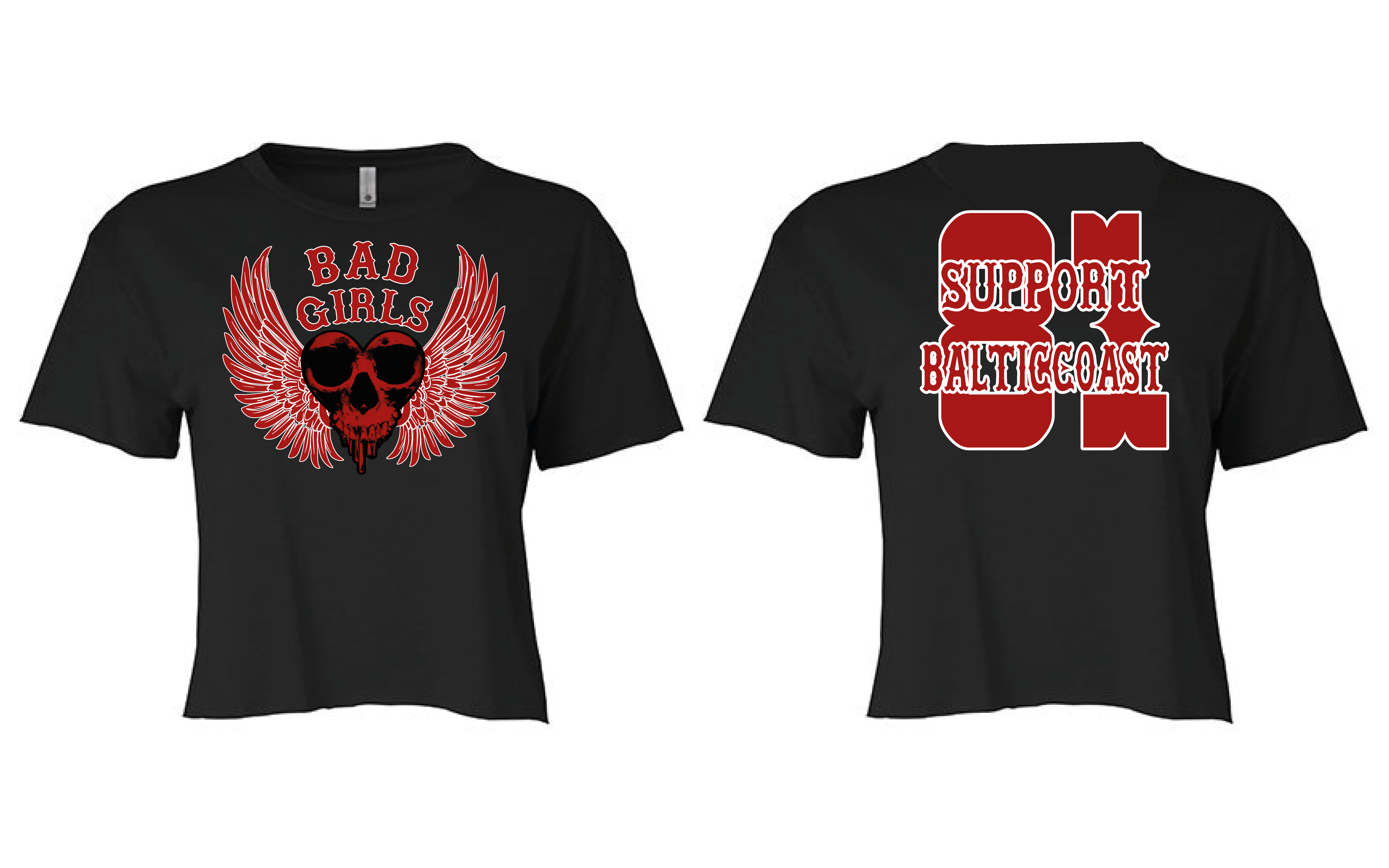 Cropped Damen Bad Girls Cropped Damen Bad Girls