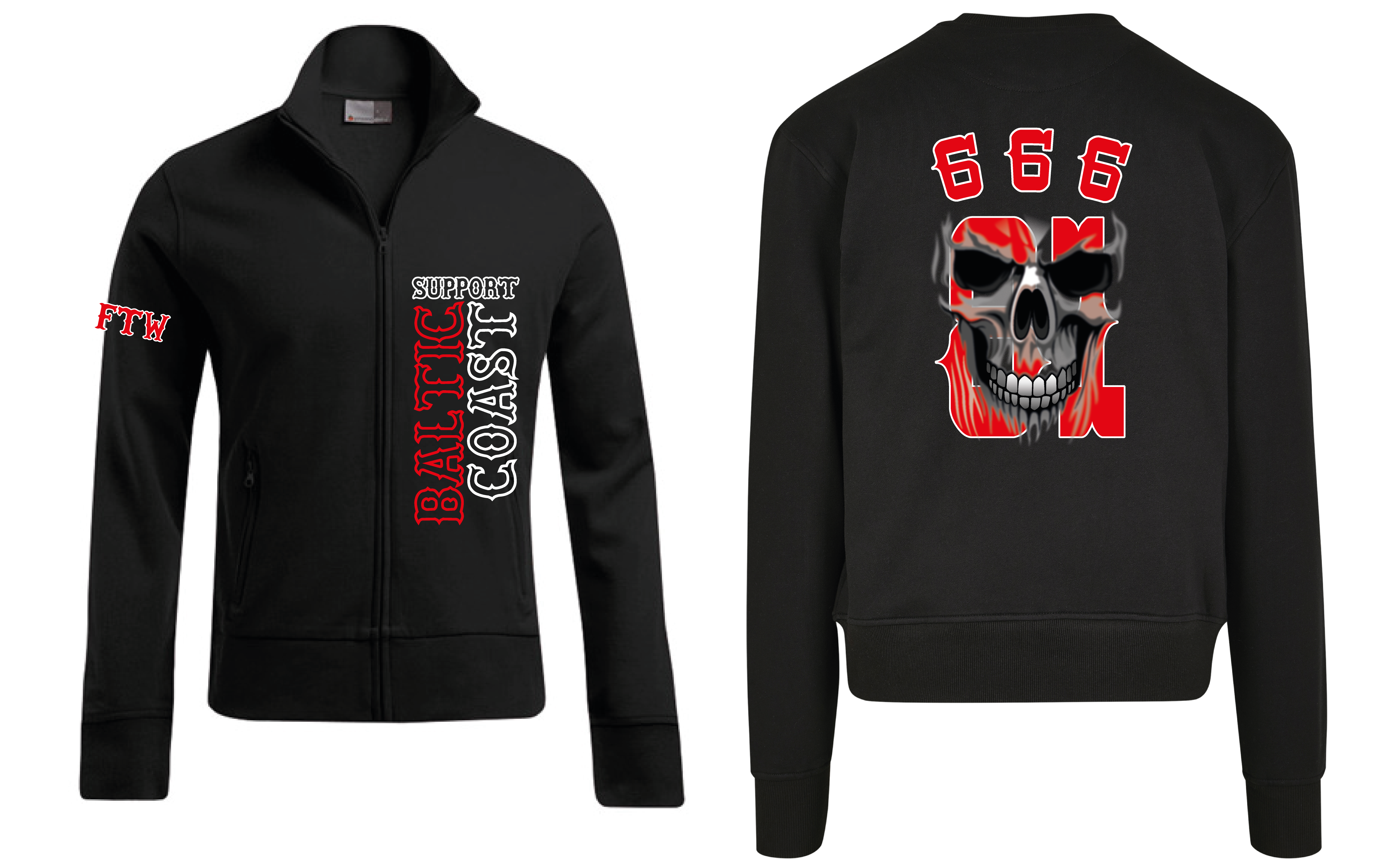 Zipjacke FTW 666 Zipjacke FTW 666
