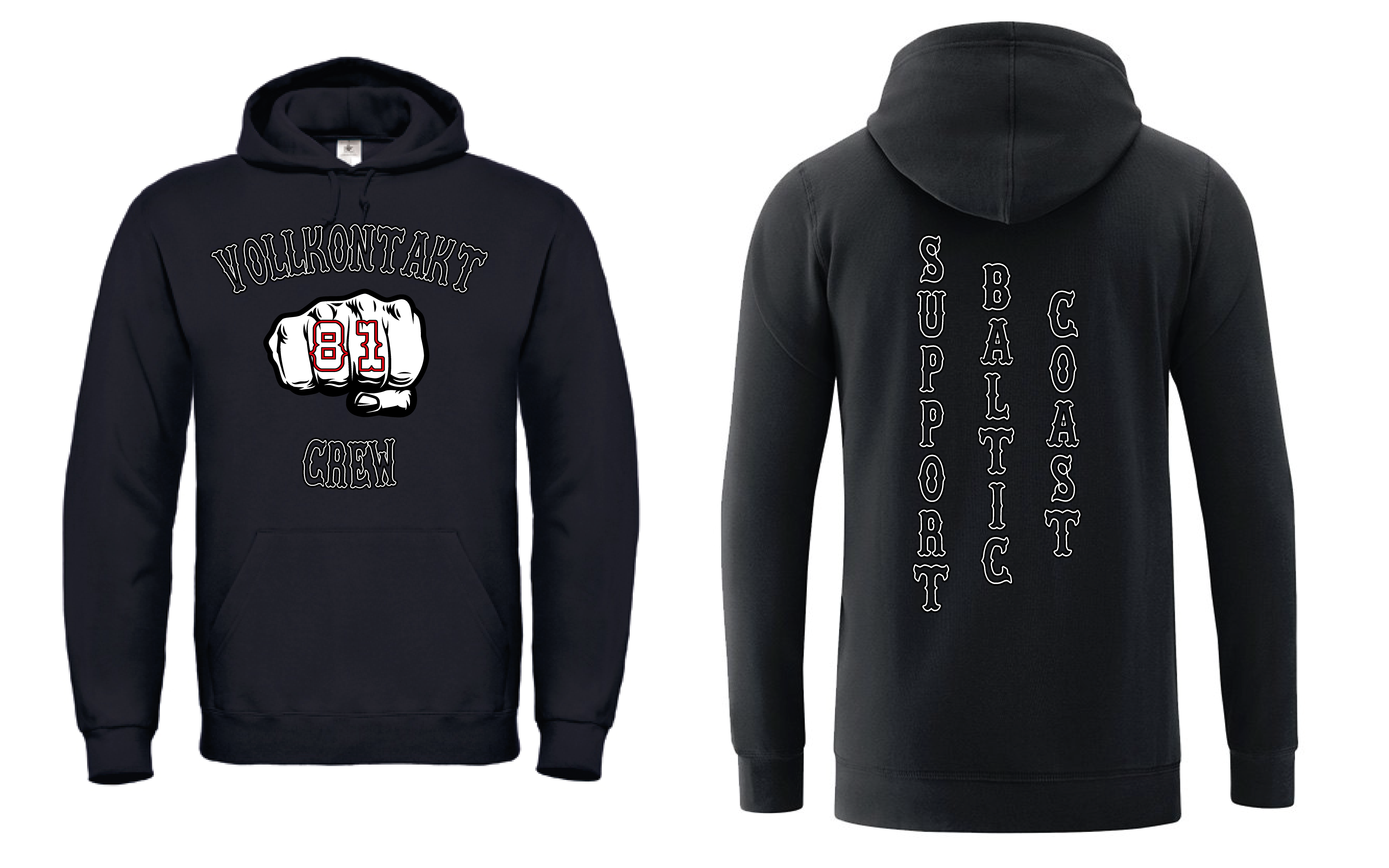 Hoodie Vollkontakt Hoodie Vollkontakt